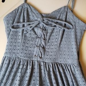 Mint Spaghetti Strap Dress